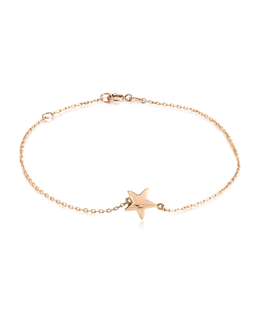 Gold bracelet "Star"