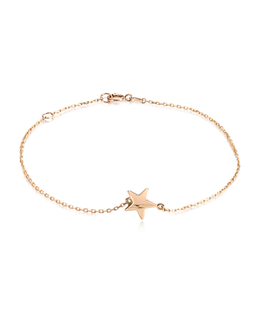 Gold bracelet "Star"