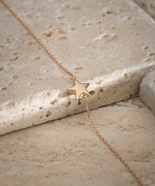 Gold bracelet "Star"