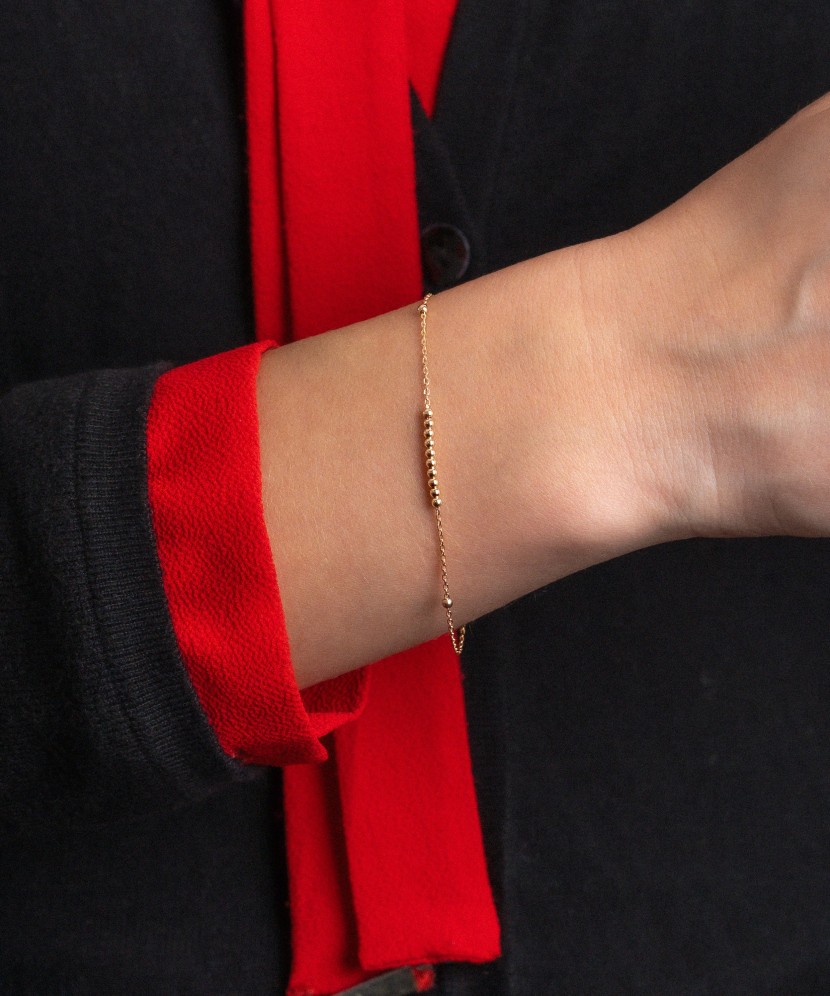 Gold bracelet