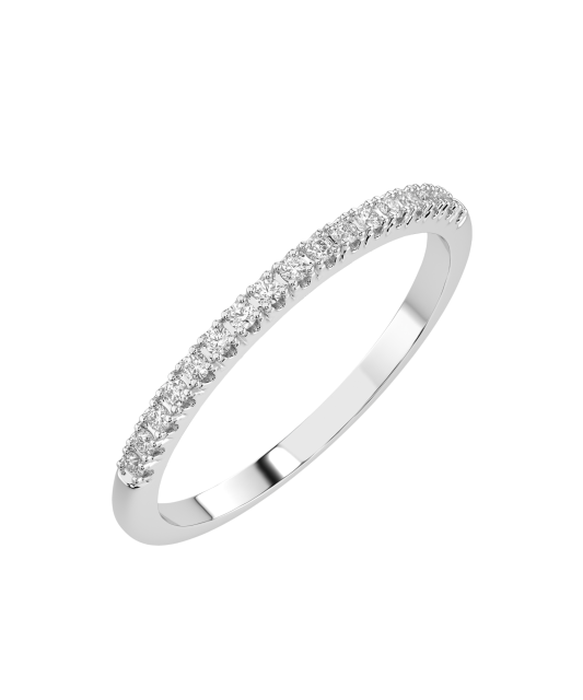 White Gold ring with diamond