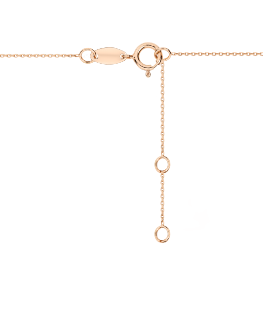 Kultainen kaulakoru zirkoniriipuksella