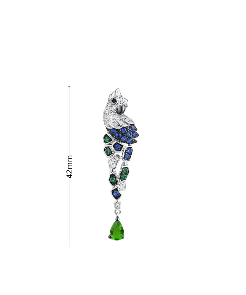 Hopea riipus spinelleillä ja zirkoneilla