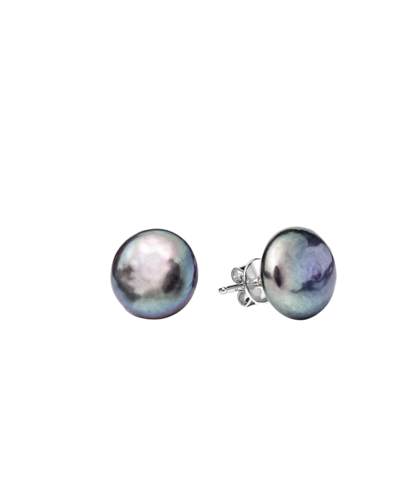 Sterling silver earrings with pearls