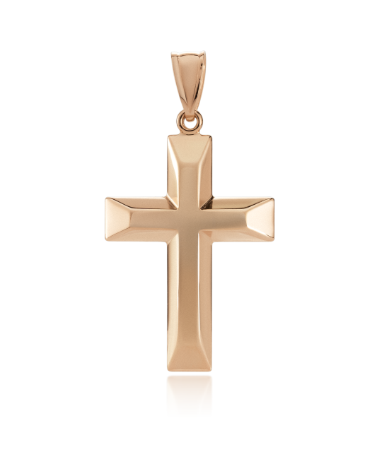 Gold pendant "cross"