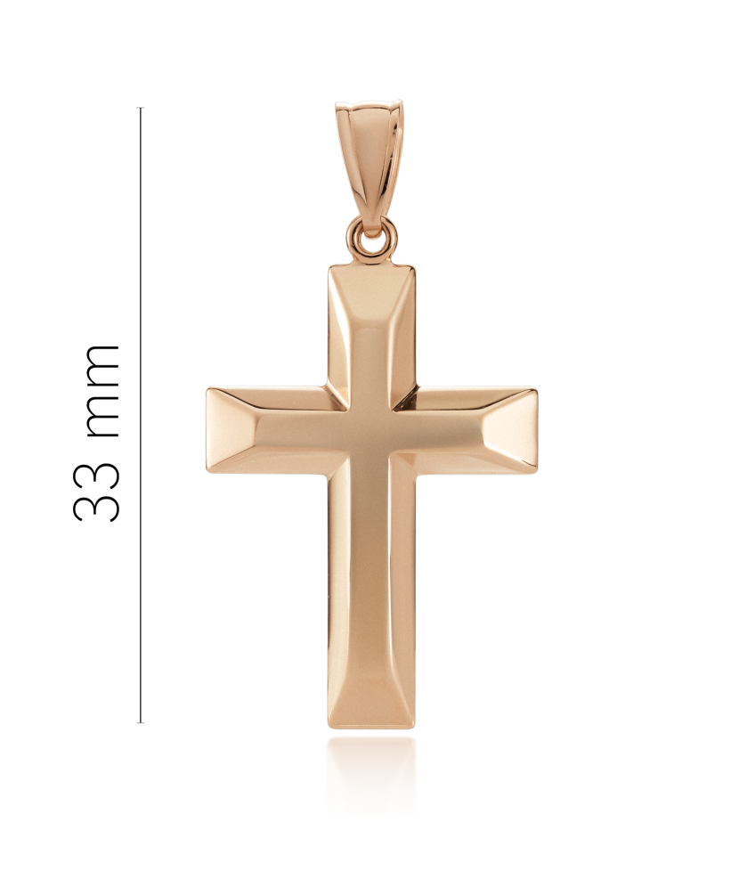 Gold pendant "cross"