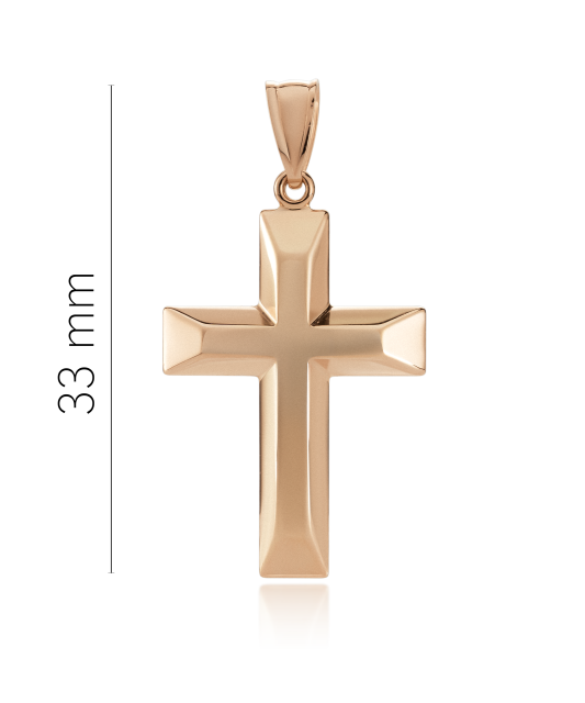 Gold pendant "cross"