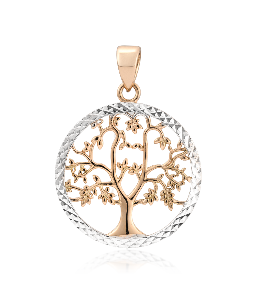 Gold pendant "Tree of life"