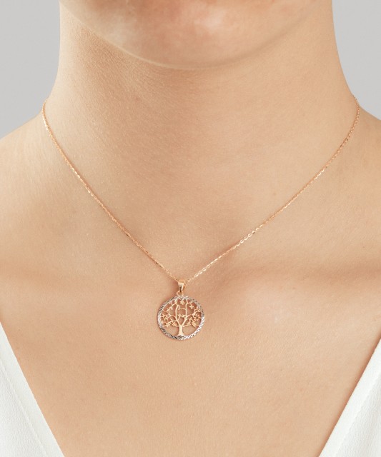 Kultainen riipus "Elämän puu"