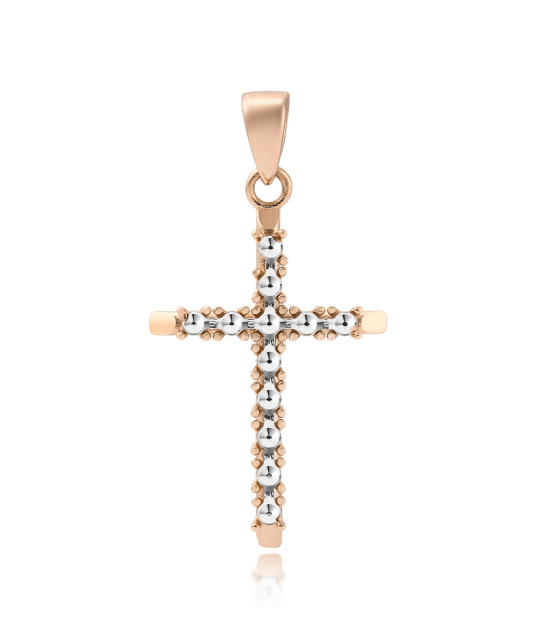 Gold pendant "cross"