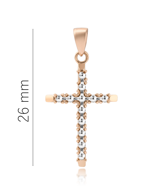 Gold pendant "cross"
