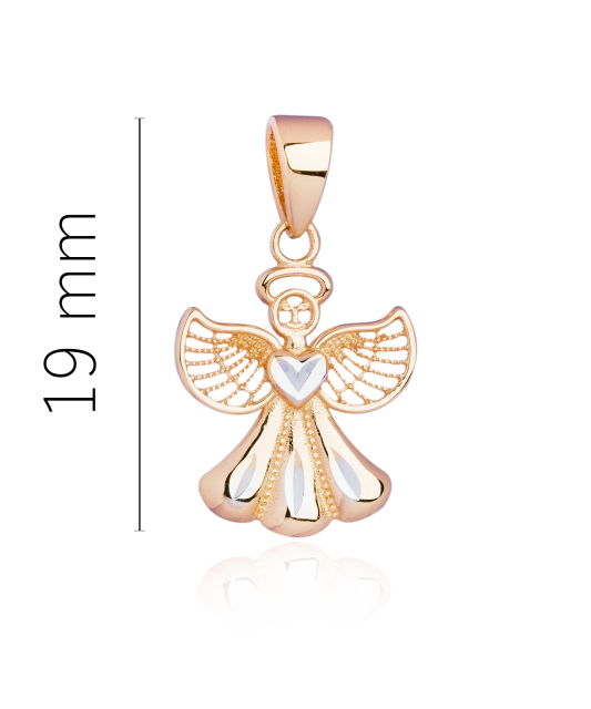 Gold pendant "angel"