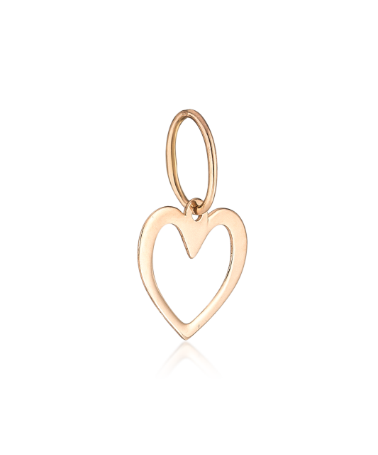 Gold pendant "heart"