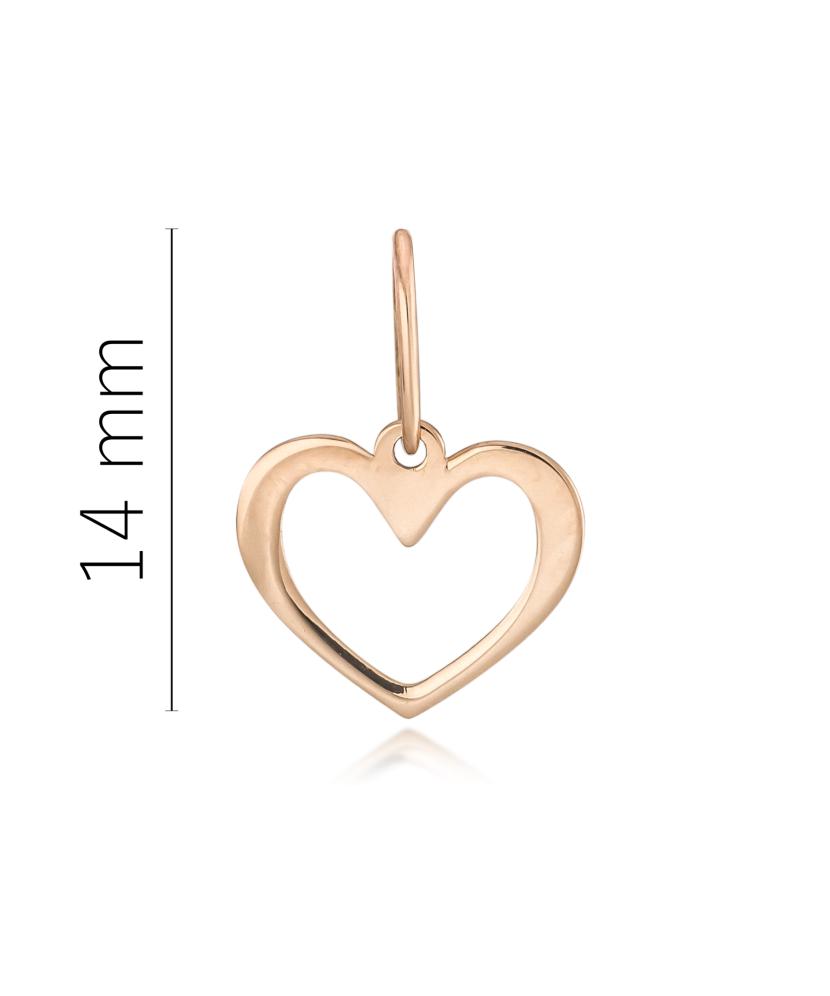 Gold pendant "heart"