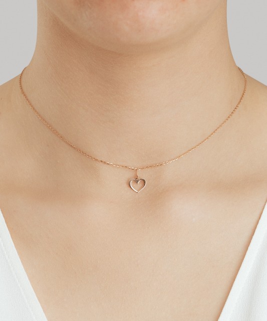 Gold pendant "heart"