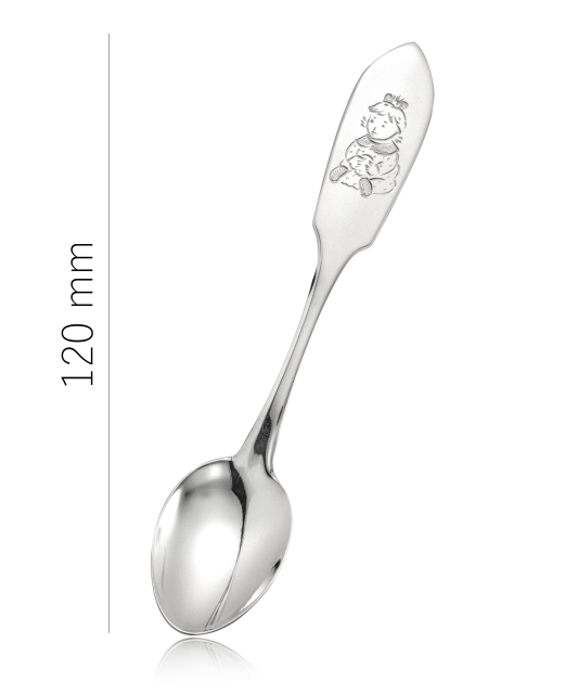 Sterling Silver spoon "Girl"