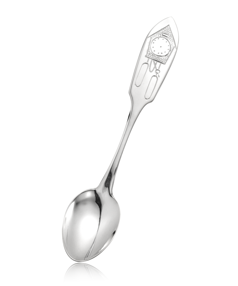 Hopealusikka "Kello"