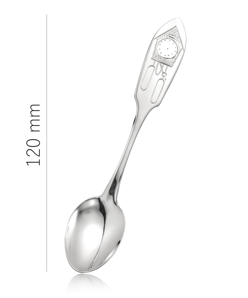 Hopealusikka "Kello"