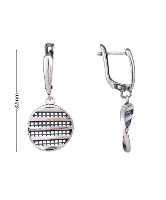 Sidabriniai auskarai  - Goldinga