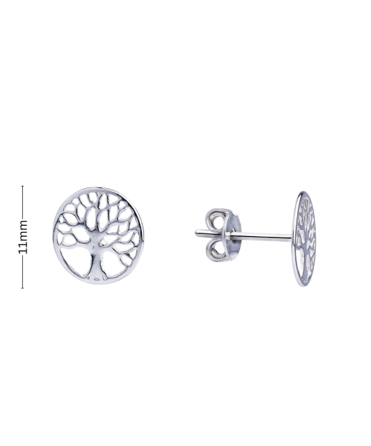 Sterling silver earrings "Tree of life"