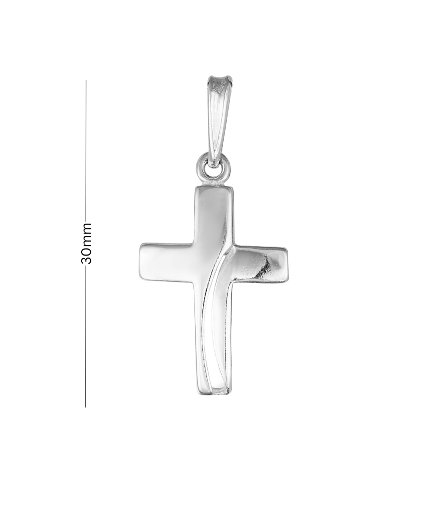 Sterling silver pendant "Cross"