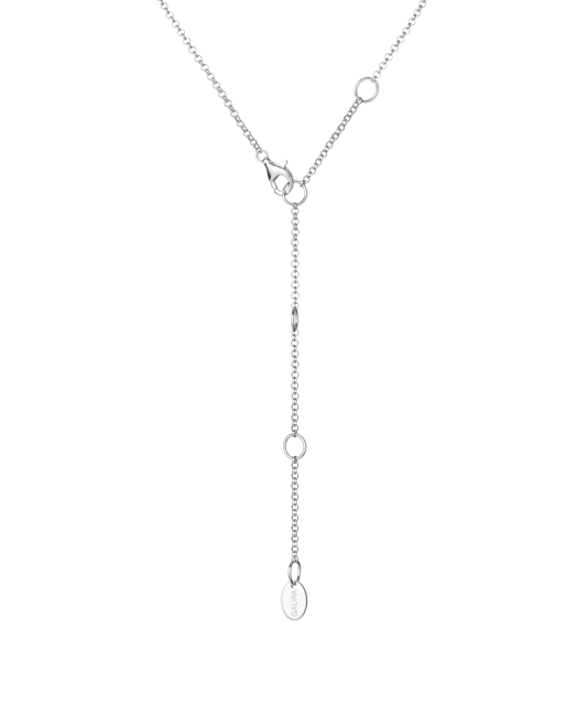 Sterling silver chain with pearls