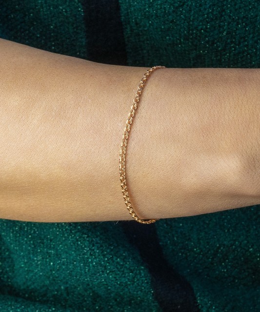 copy of Solid gold bracelet "Bismark" 2.8mm