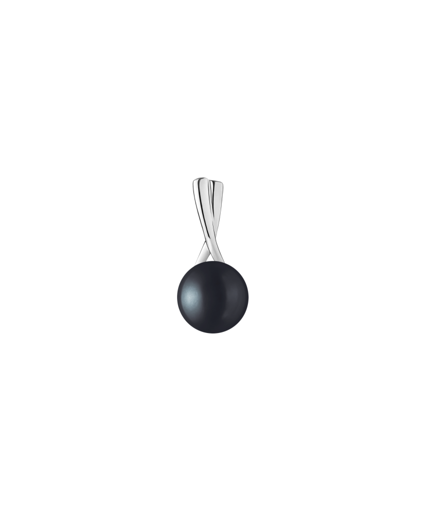 Sterling silver pendant with pearl
