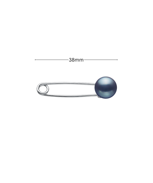 Sterling silver  brooch with pearl