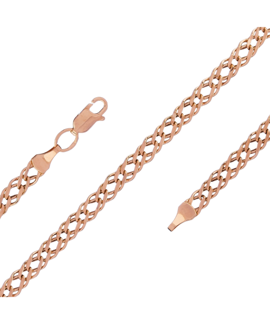 Auksinė apyrankė "Rombo" 4.2mm  - Goldinga