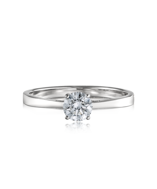 White gold ring with diamonds (0.50ct)