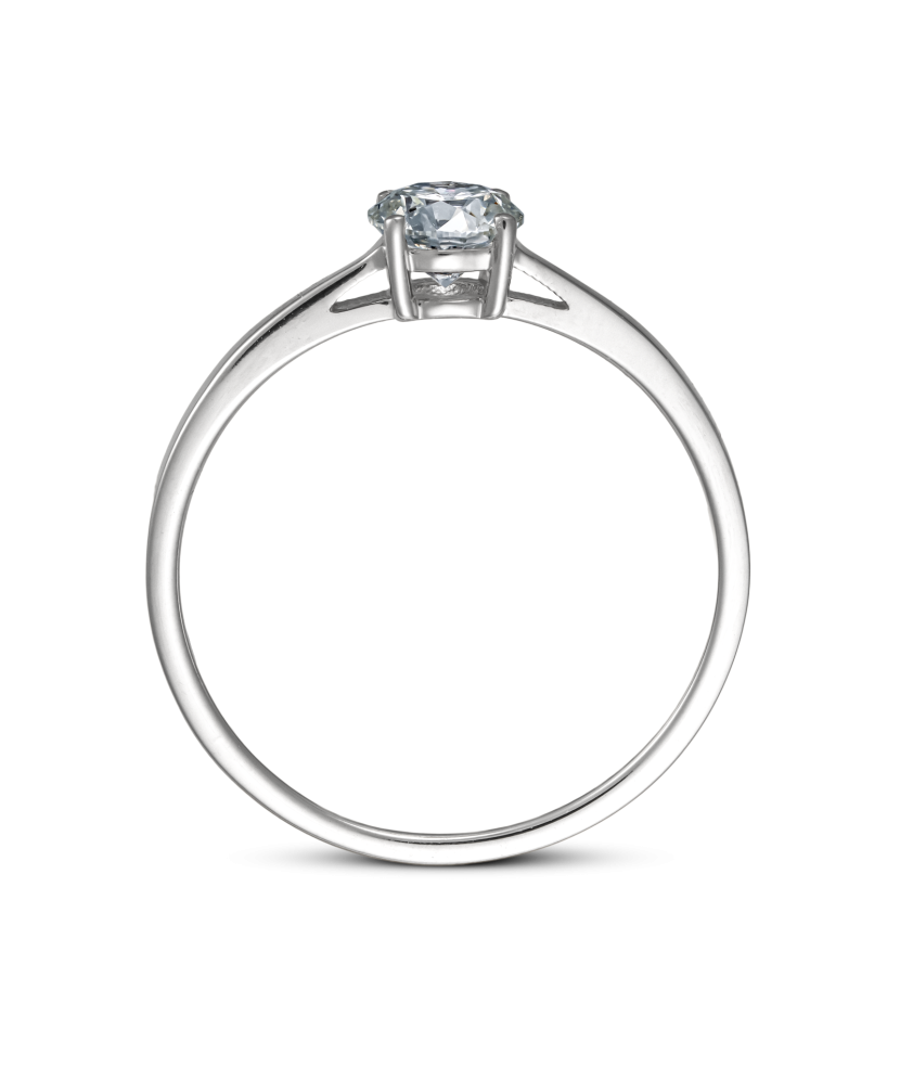 White gold ring with diamonds (0.50ct) 2