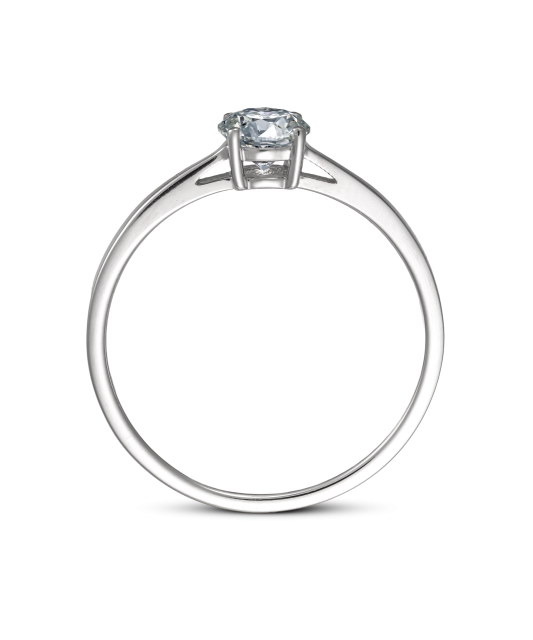 White gold ring with diamonds (0.50ct)