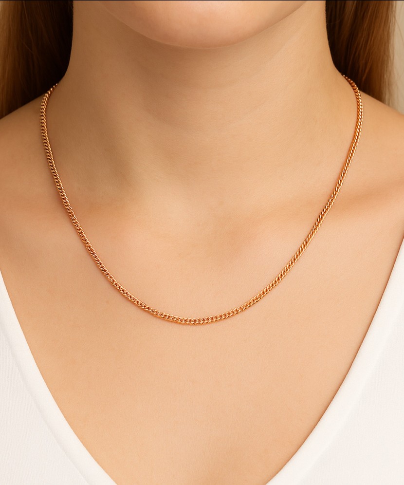 Auksinė grandinėlė "Curb"  - Goldinga