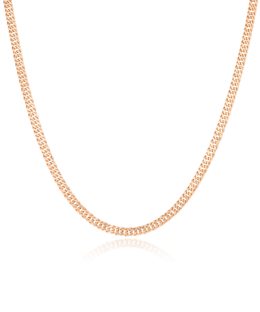 Gold chain "Curb" 3.1mm