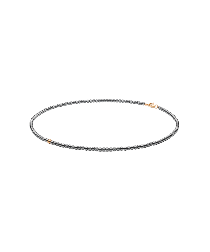 Terahertsikaulakoru kullatulla hopealla