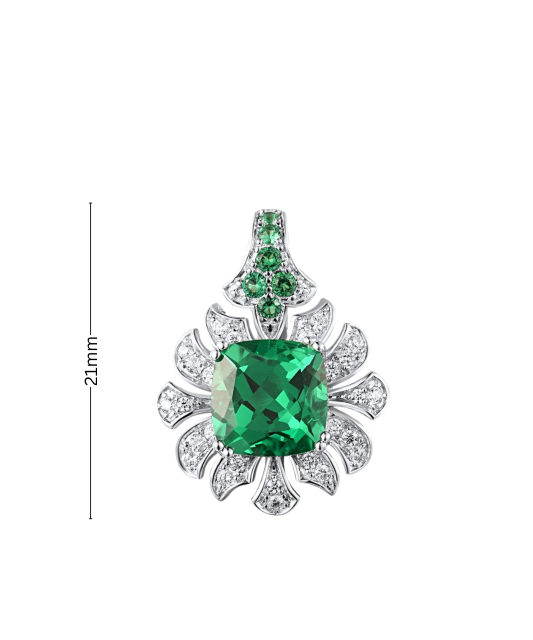 Hopea riipus spinelleillä ja zirkoneilla