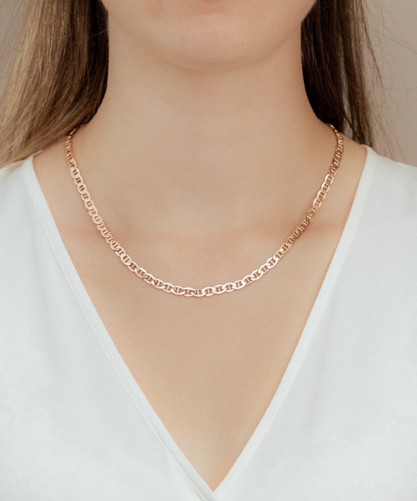 Gold chain"Marina" 5.2mm