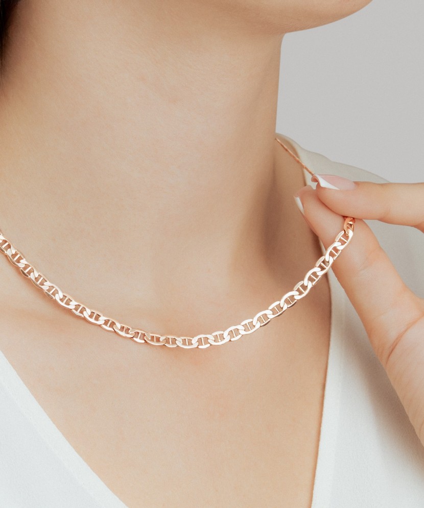 Gold chain"Marina" 5.2mm
