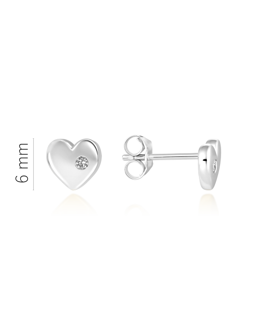 White Gold earrings with diamonds