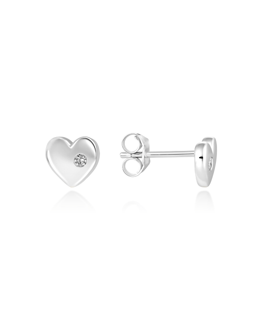 White Gold earrings with diamonds