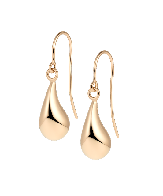 Gold earrings