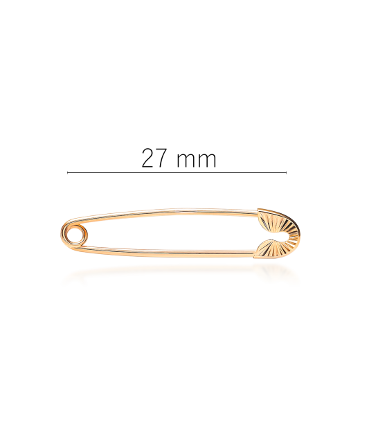 Gold brooch
