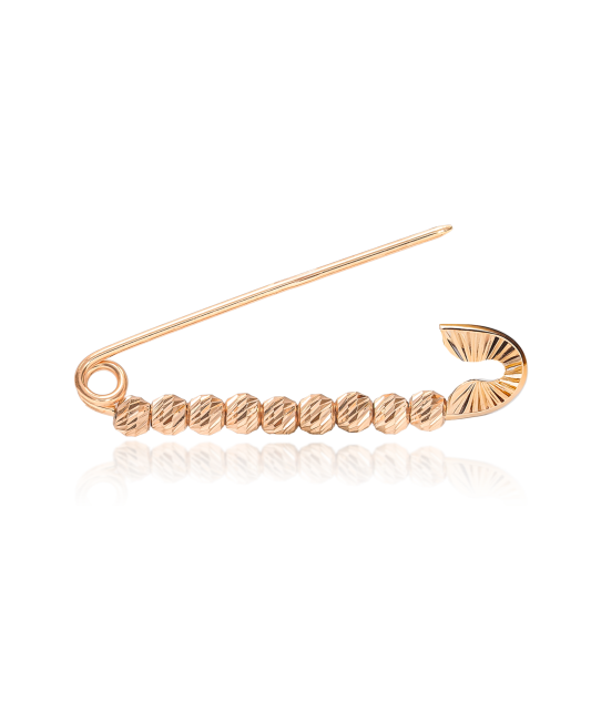 Gold brooch