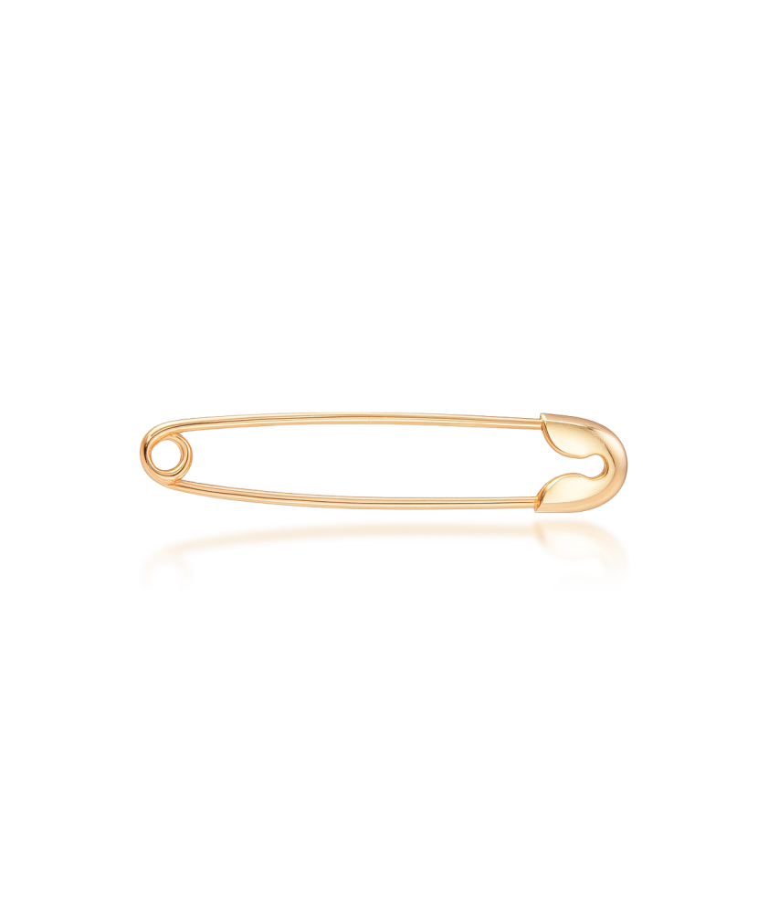 Gold brooch