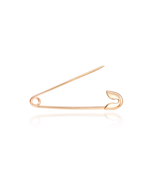Gold brooch