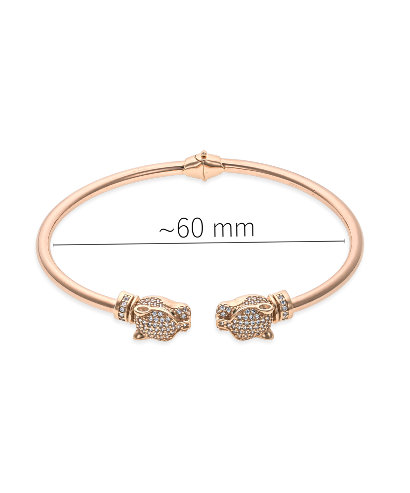 Kultainen rannekoru zirkoneilla