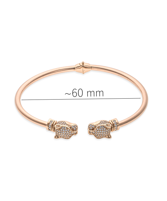 Kultainen rannekoru zirkoneilla