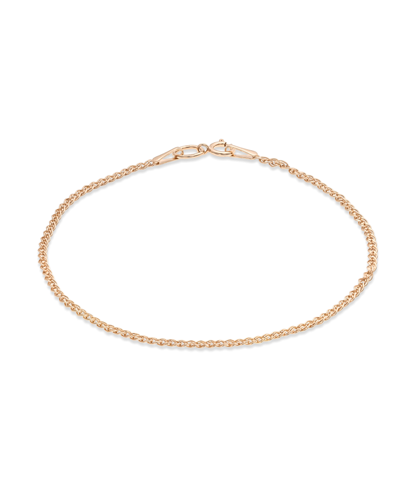 Gold bracelet "Mona Liza" 1.7mm