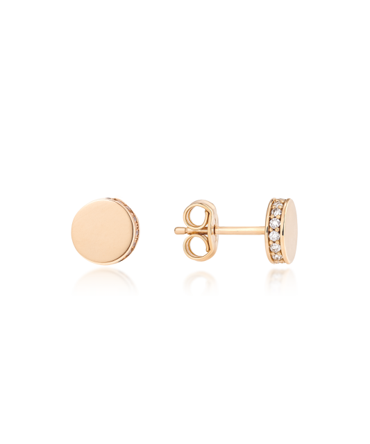 Gold earrings